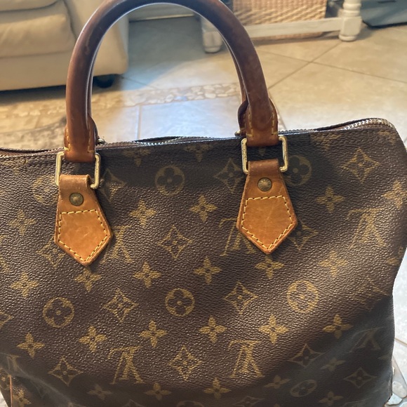 LOUIS VUITTON SPEEDY 30 HANDBAG - Picture 5 of 12